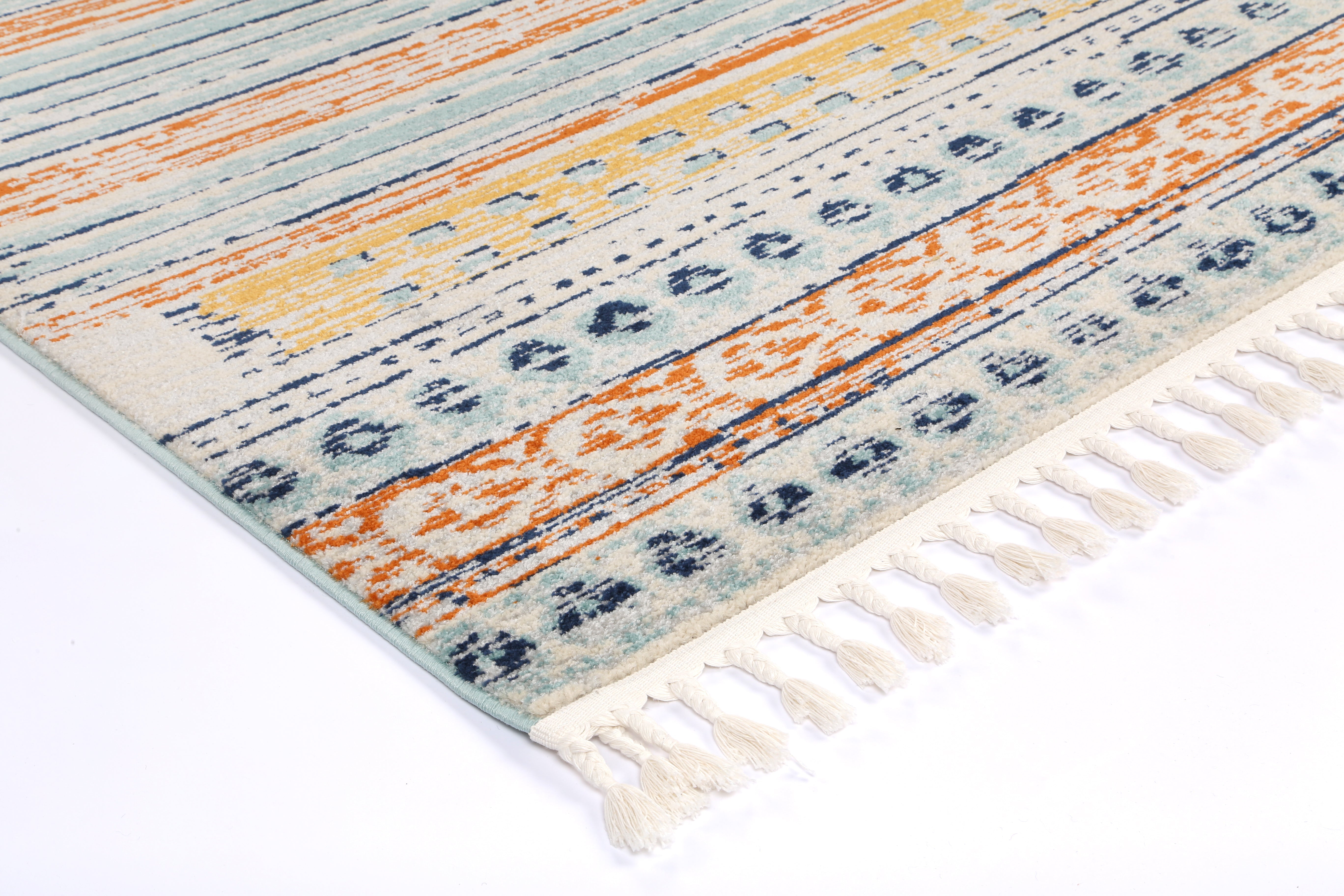 Asilah Br33A L.Grey Blue - Blue asilah rug from Vogue Rugs Australia