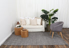 Diego Inca Grey Multi Wool Rug - DIEG01.