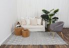 Diego Inca Grey Wool Rug - DIEG01.