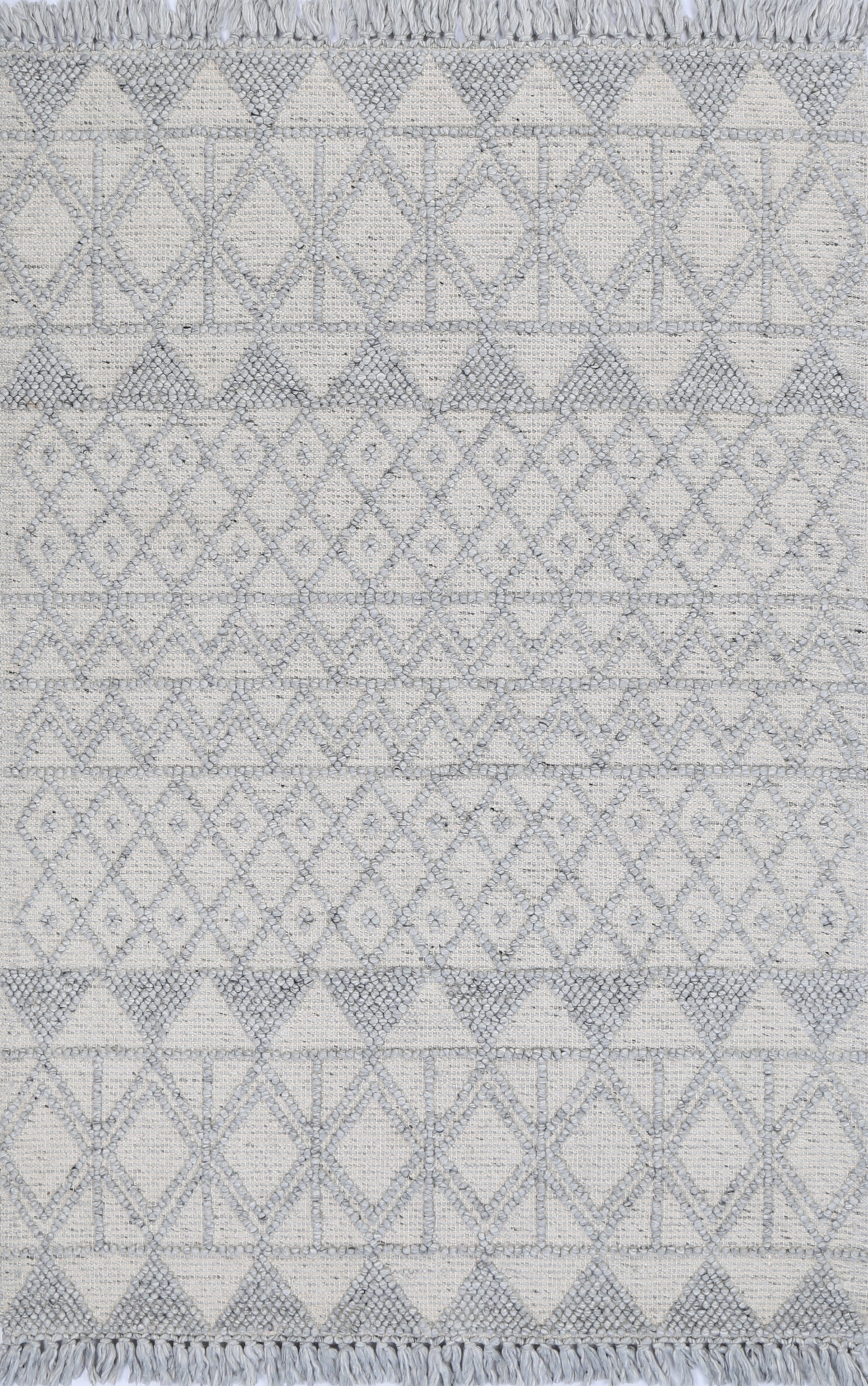 Diego Inca Grey Wool Rug - DIEG01 - Grey area rug rug from Vogue Rugs Australia