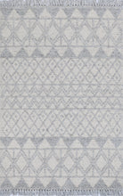 Diego Inca Grey Wool Rug - DIEG01.