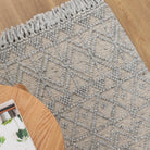 Diego Inca Grey Wool Rug - DIEG01.