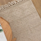 Diego Tribal Brown Wool Rug - DIEG02.