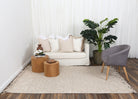 Diego Tribal Brown Wool Rug - DIEG02.