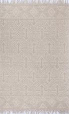 Diego Tribal Brown Wool Rug - DIEG02.