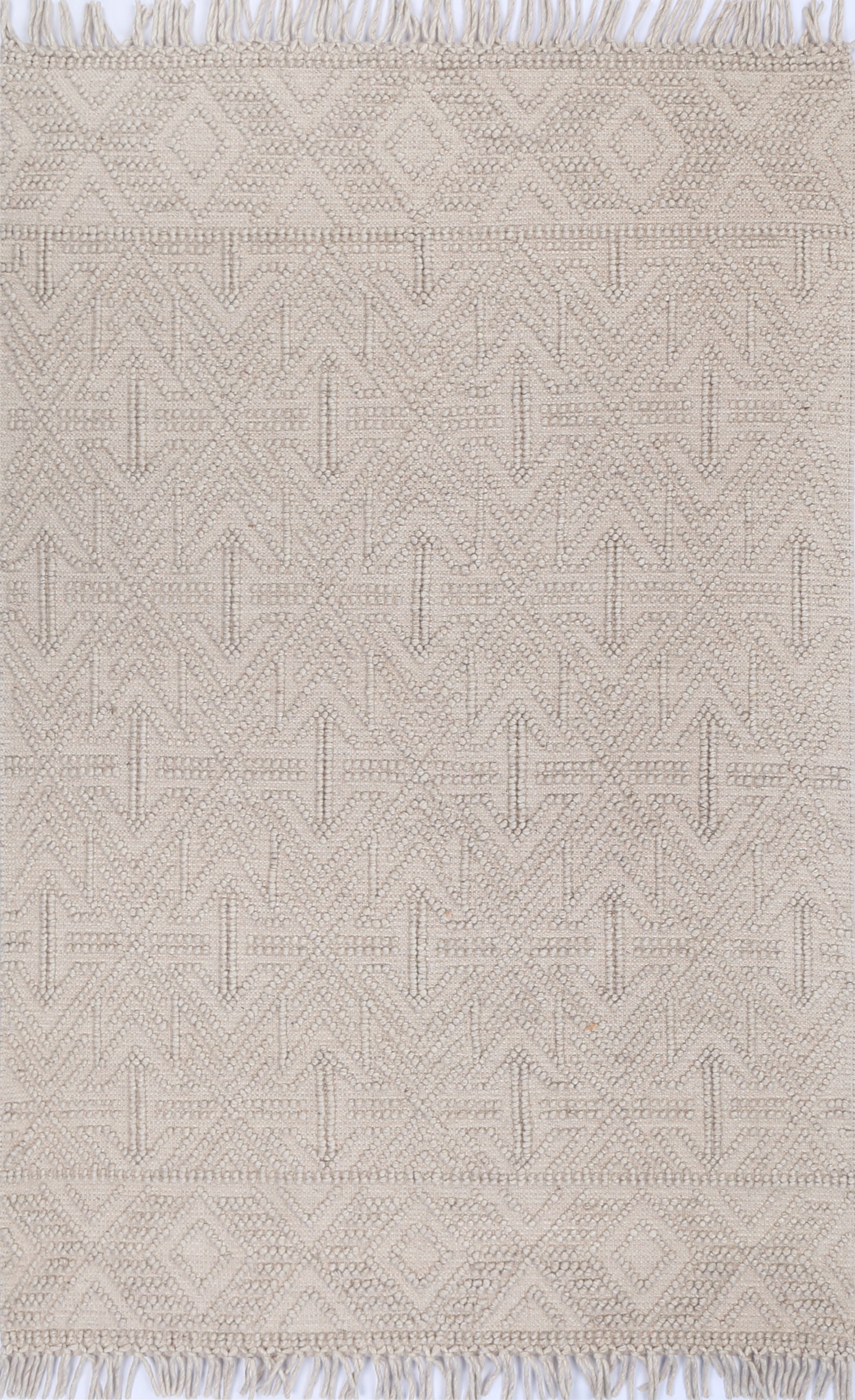 Diego Tribal Brown Wool Rug - DIEG02.