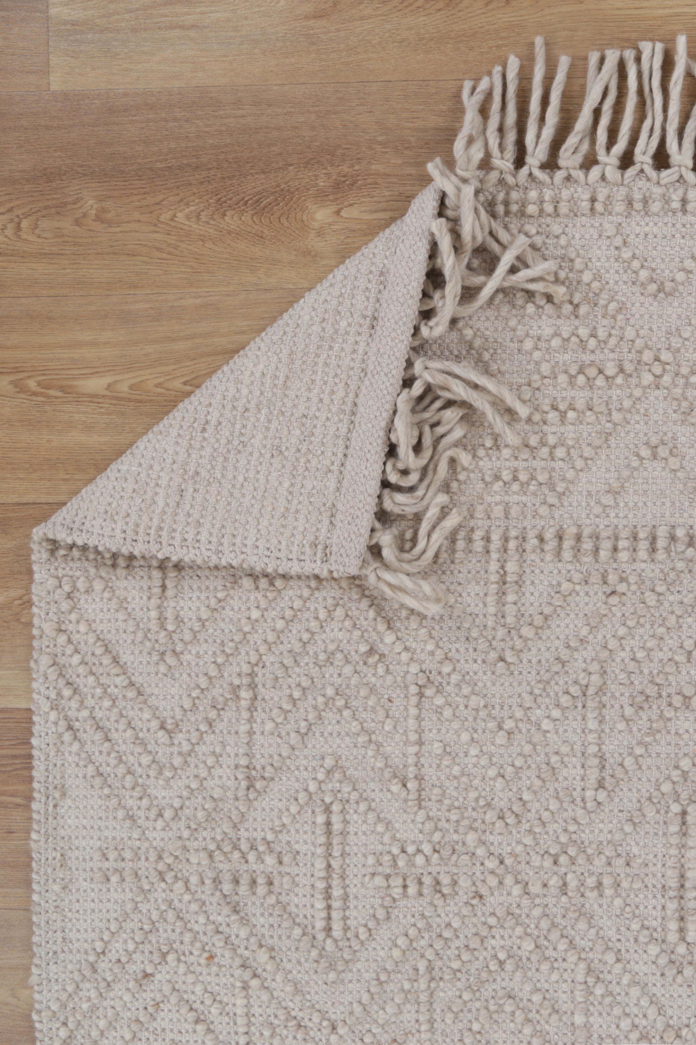 Diego Tribal Brown Wool Rug - DIEG02.