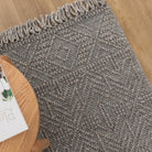 Diego Tribal Grey Multi Wool Rug - DIEG02.