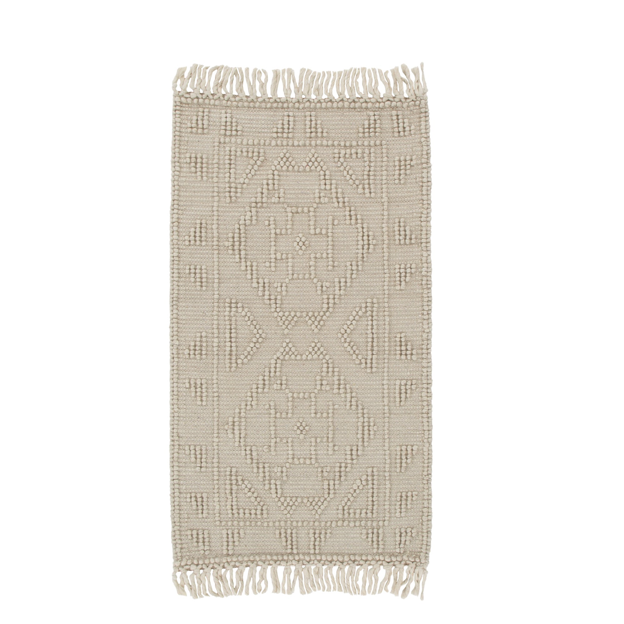 Diego Ornamental Beige Wool Rug - DIEG03 - Beige area rug rug from Vogue Rugs Australia