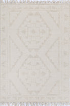 Diego Ornamental Beige Wool Rug - DIEG03.