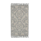 Diego Ornamental Grey Wool Rug - DIEG03.