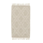 Diego Geometric Beige Wool Rug - DIEG04.