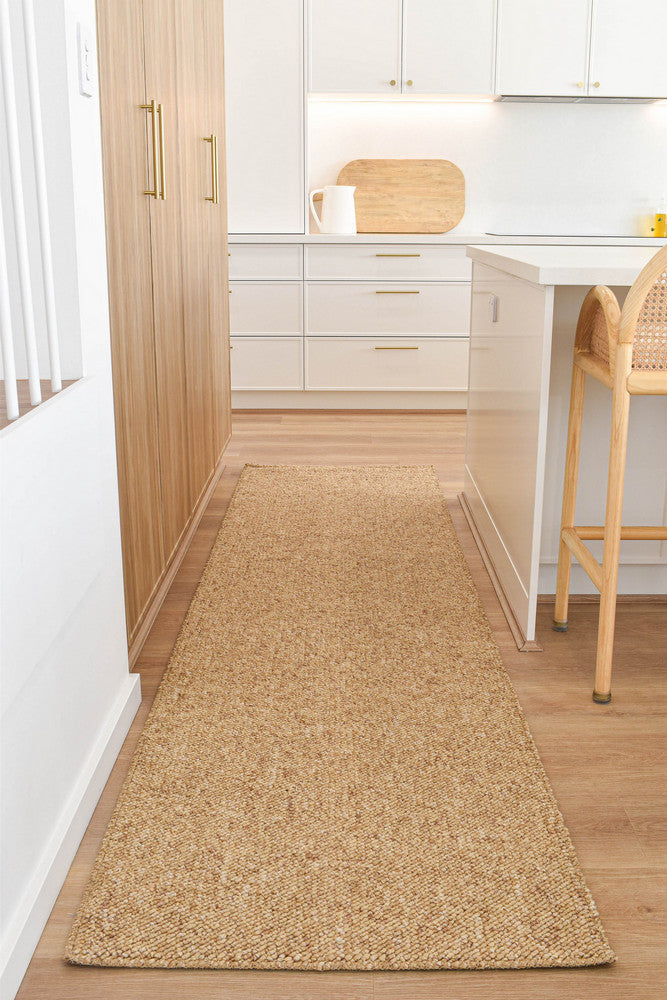 Drift Pebble Sisal Runner - Beige modern rug from Vogue Rugs Australia