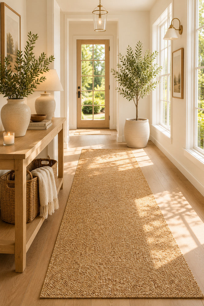 Drift Pebble Sisal Runner.