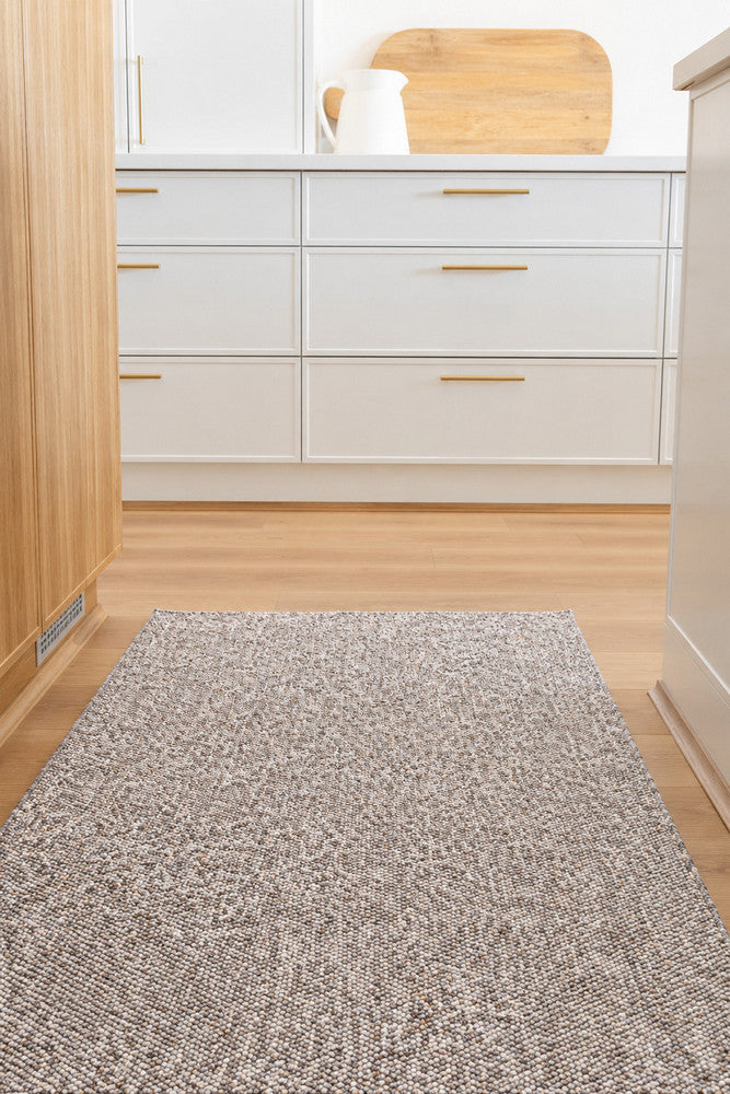 Drift Pebble Taupe - Beige modern rug from Vogue Rugs Australia