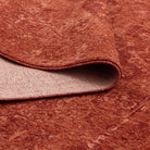 Heritage Distressed Medallion Rust Rug - H101 (Different Tassel).