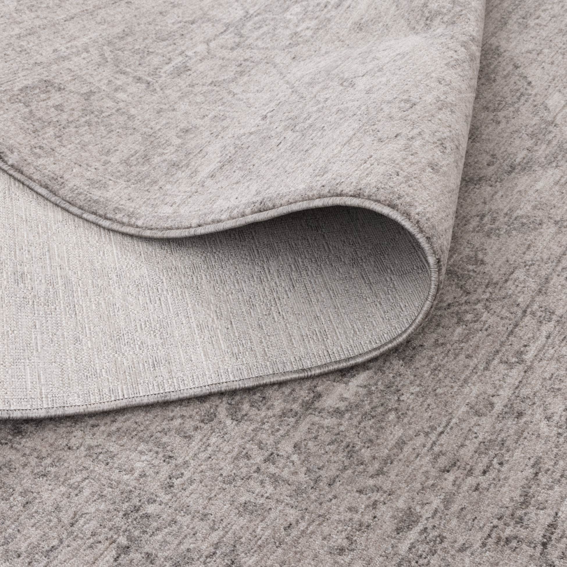 Heritage Distressed Medallion Grey Rug - H103 - Grey area rug rug from Vogue Rugs Australia