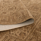 Heritage Distressed Border Mustard Rug - H105.