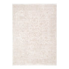 Heritage Distressed Border Beige Rug - H106: (Different Tassel).