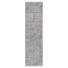 Heritage Distressed Border Grey Runner- H108: (Different Tassel).