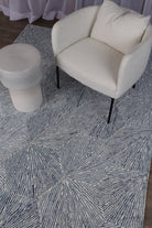 Astrid Hexagon Blue Rug Astrid-ASTRID01.