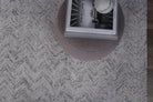 Astrid Herringbone Grey Rug ASTRID02 - Grey astrid rug from Vogue Rugs Australia