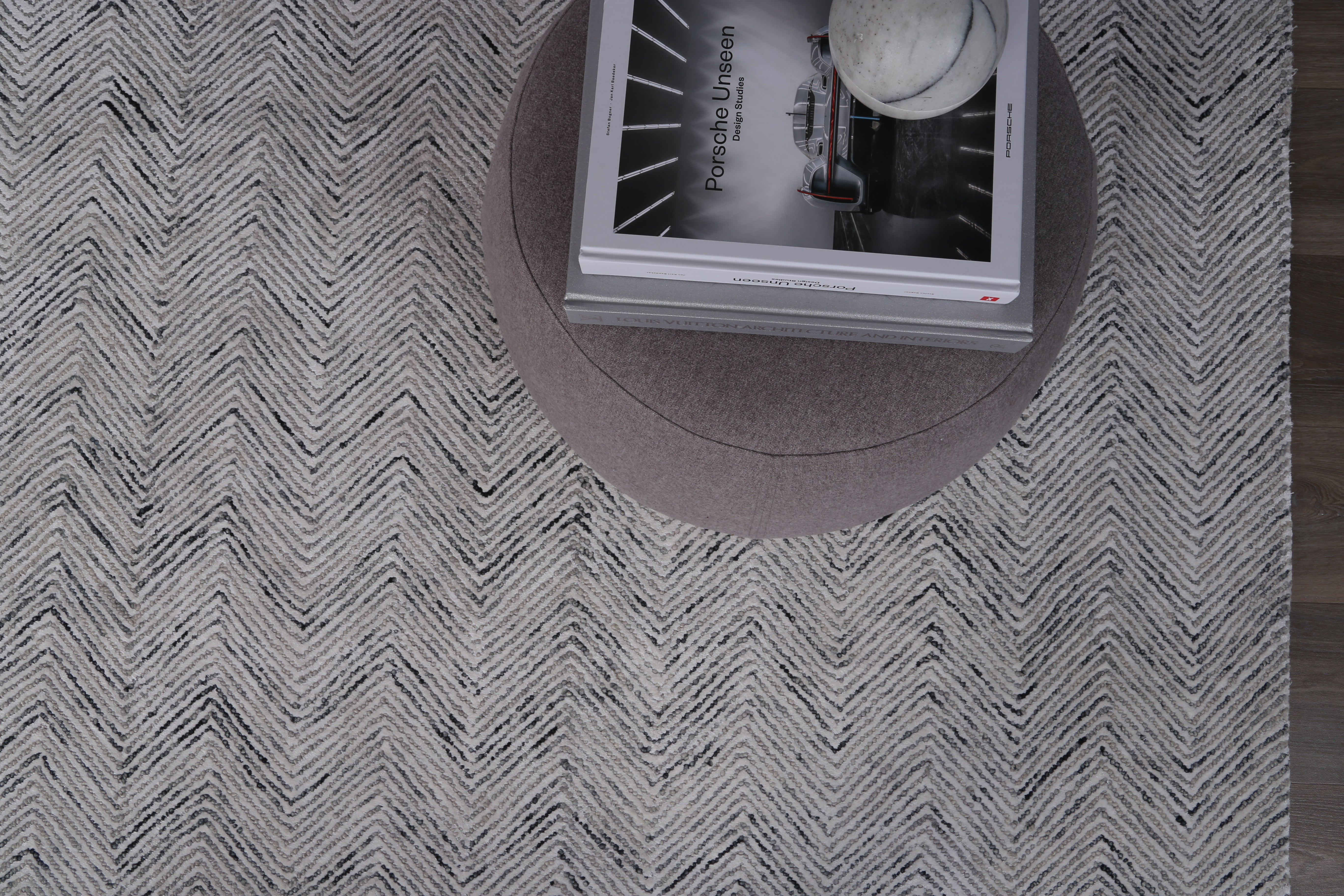 Astrid Herringbone Grey Rug ASTRID02 - Grey astrid rug from Vogue Rugs Australia