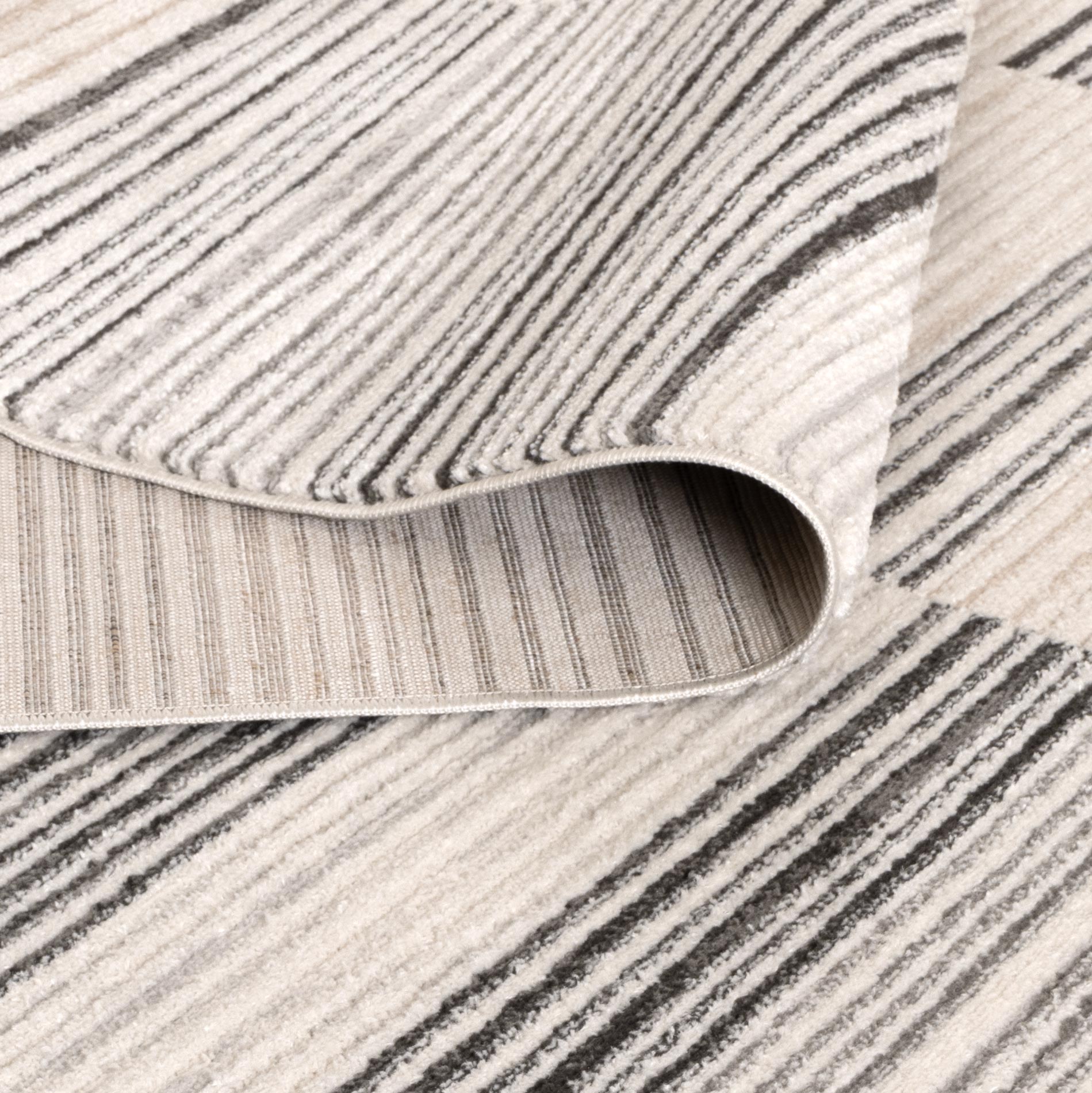 Sierra Lines Grey Rug.