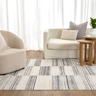 Sierra Lines Grey Rug.