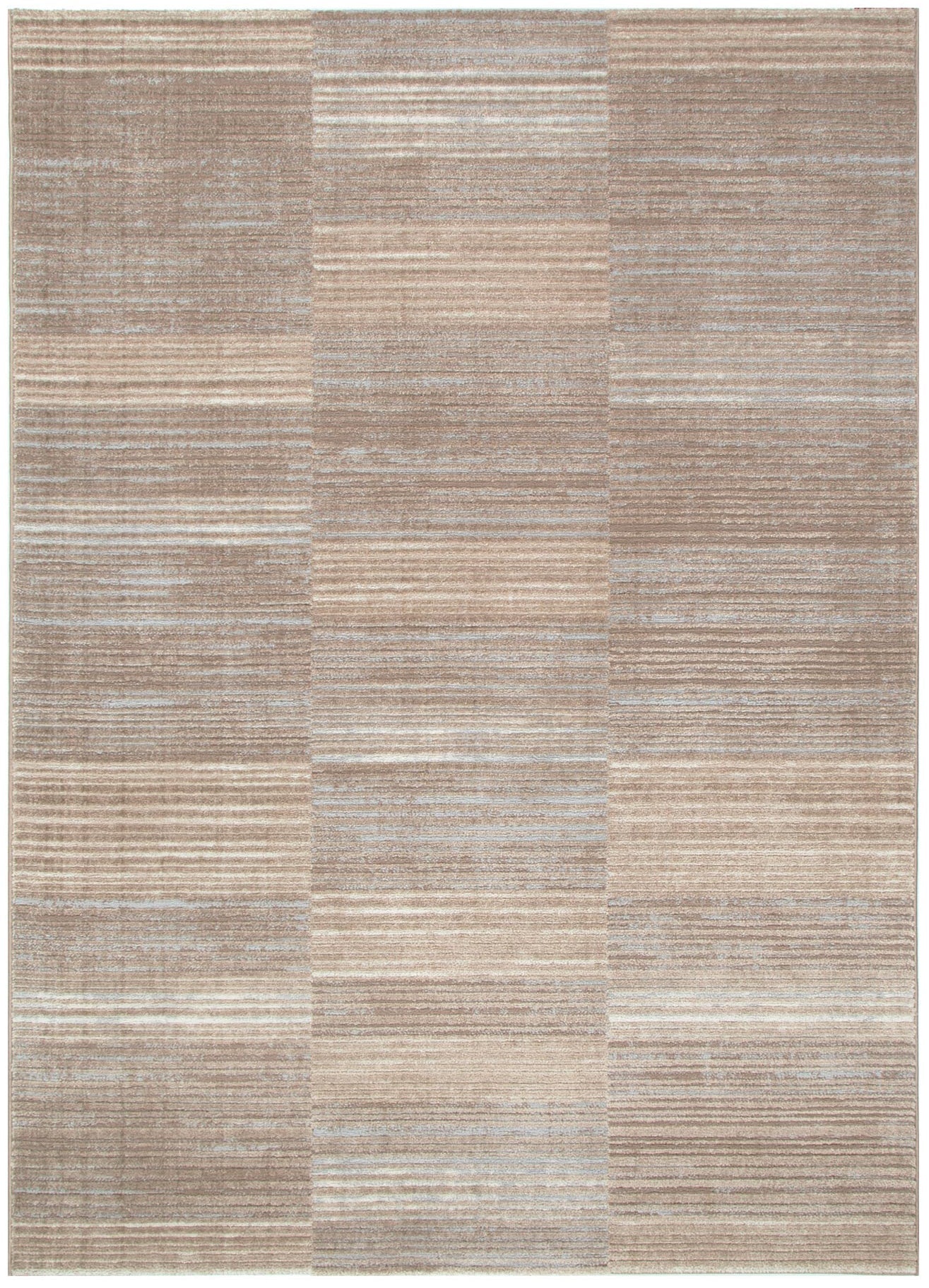 Sierra Lines Brown Grey Rug - Brown area rug rug from Vogue Rugs Australia