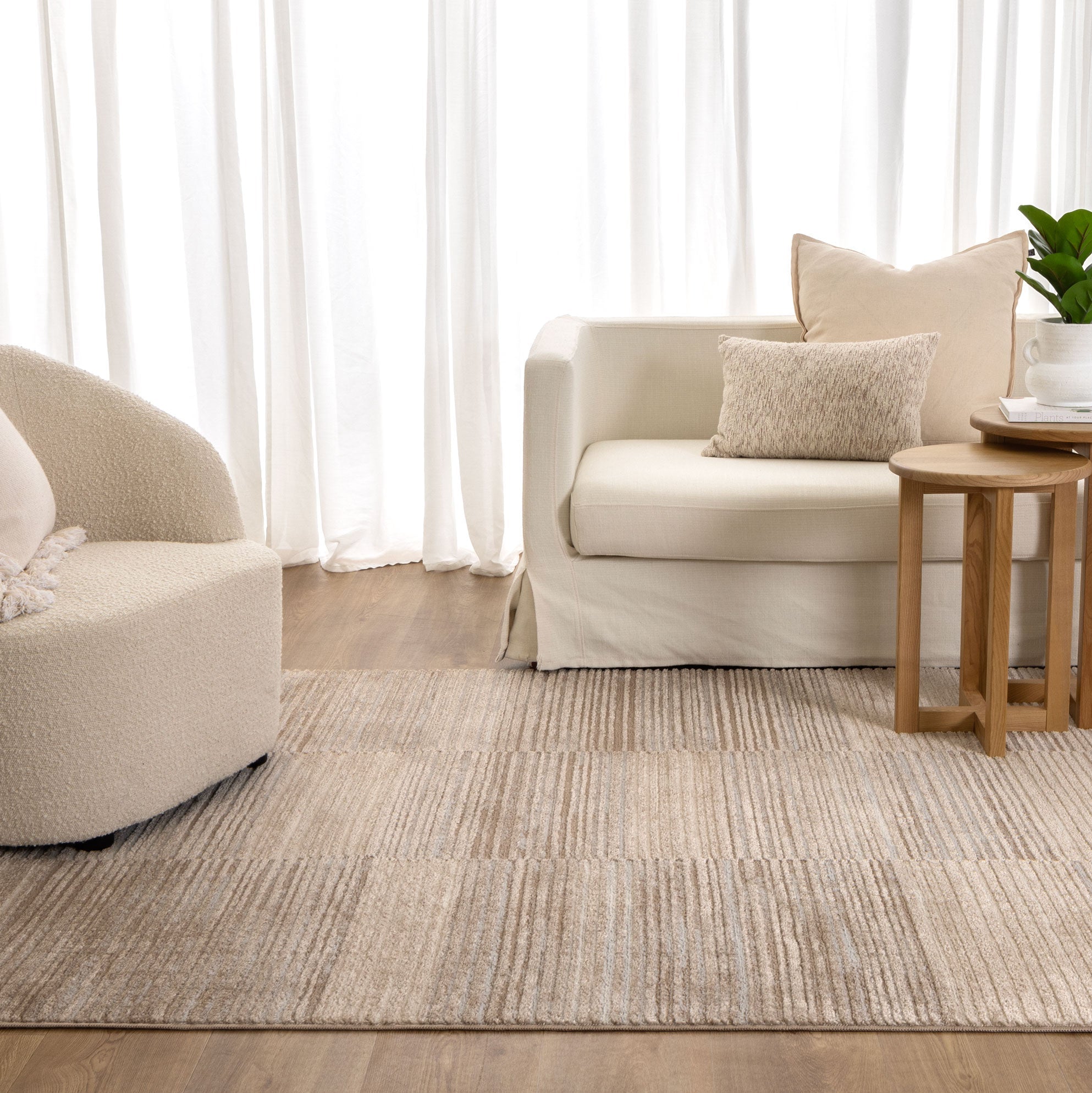 Sierra Lines Brown Grey Rug - Brown area rug rug from Vogue Rugs Australia