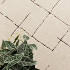 Mila Abstract Lines Brown Cream Rug - MIL10: New Arrival.