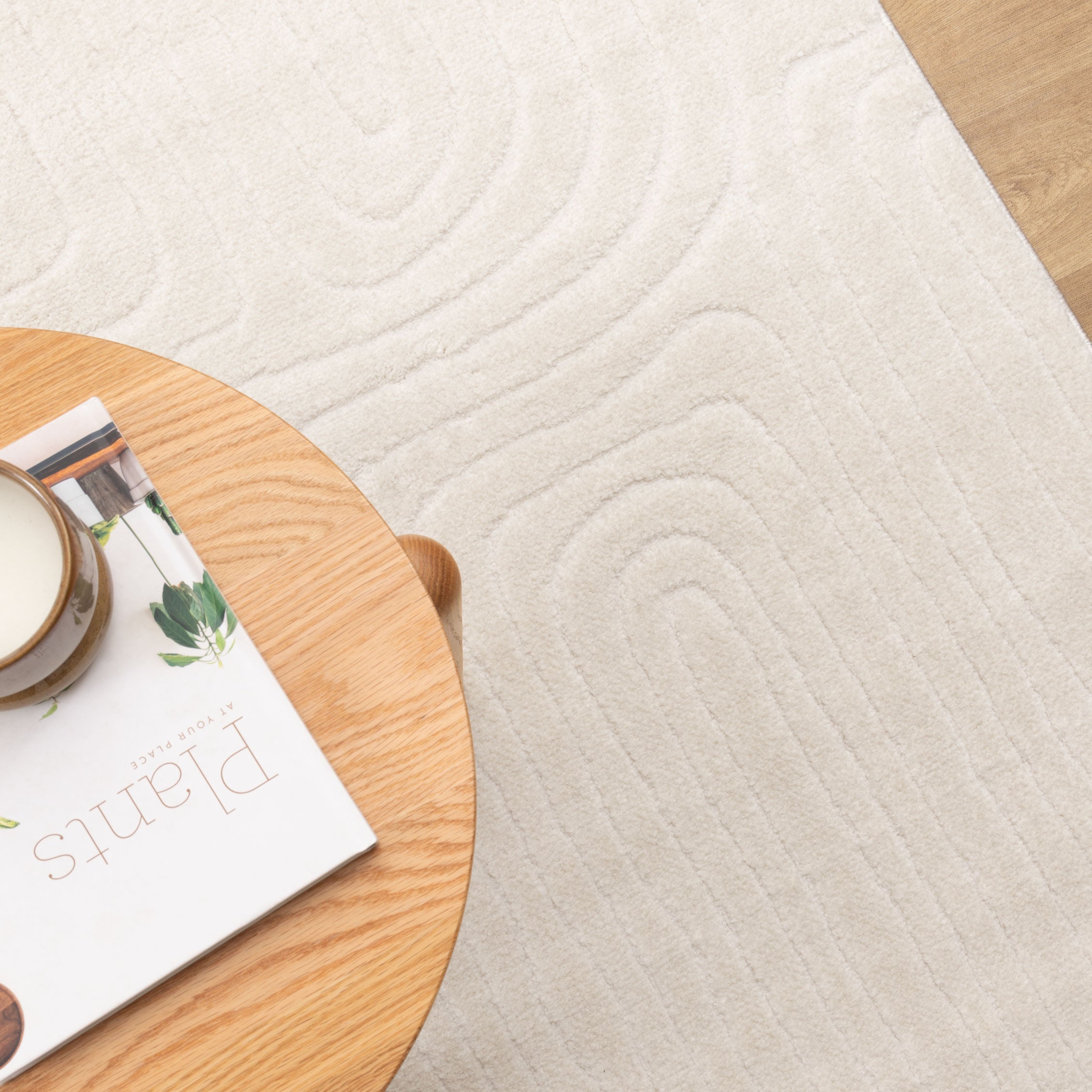 Mila Arch Lines Cream Rug - MIL7: New Arrival.