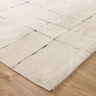Mila Abstract Lines Black Cream Rug - MIL9: New Arrival.