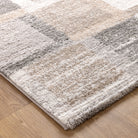 Nola Squares Neutral Rug - N001 - area rug rug from Vogue Rugs Australia