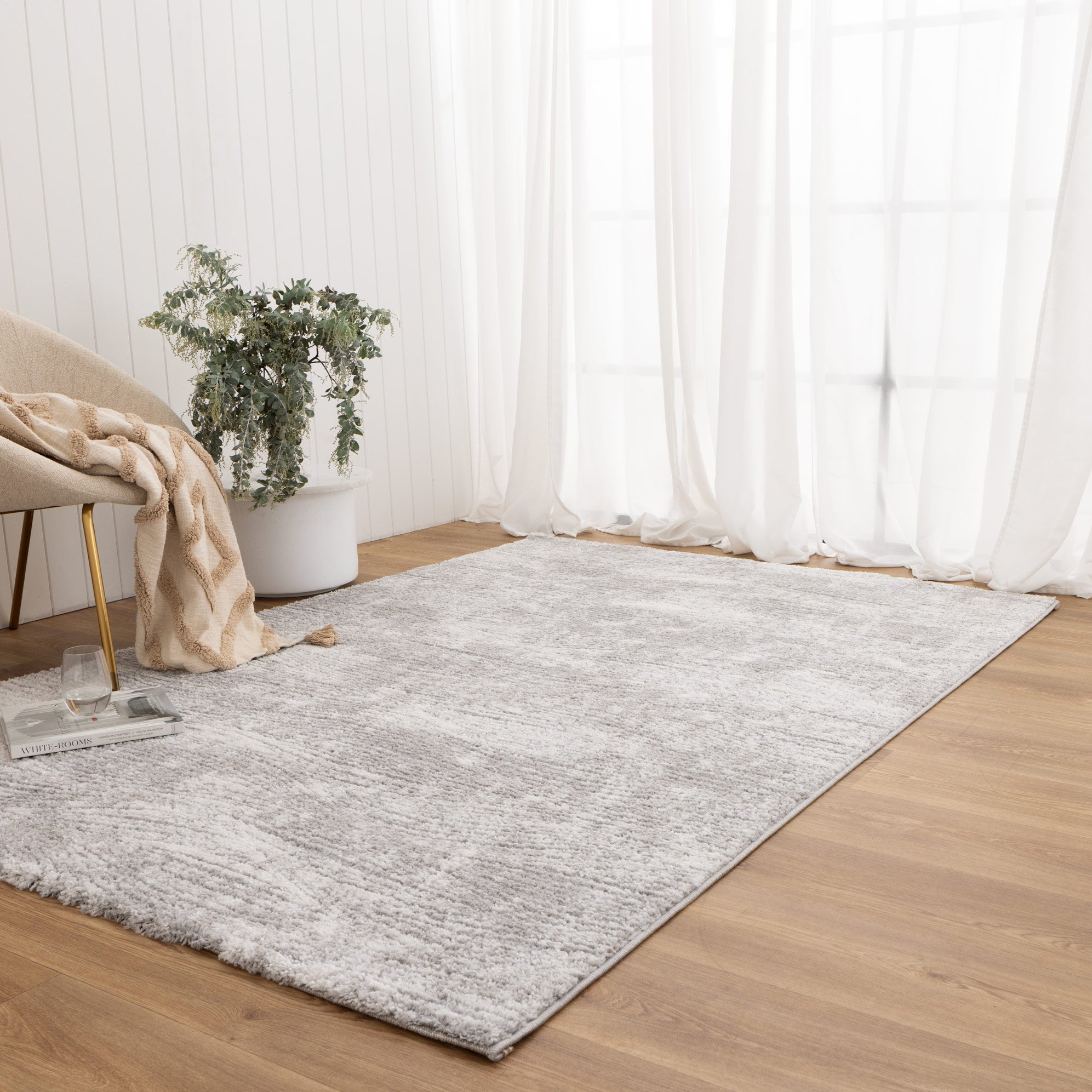 Nola Carved Grey Rug - N003 - Grey area rug rug from Vogue Rugs Australia