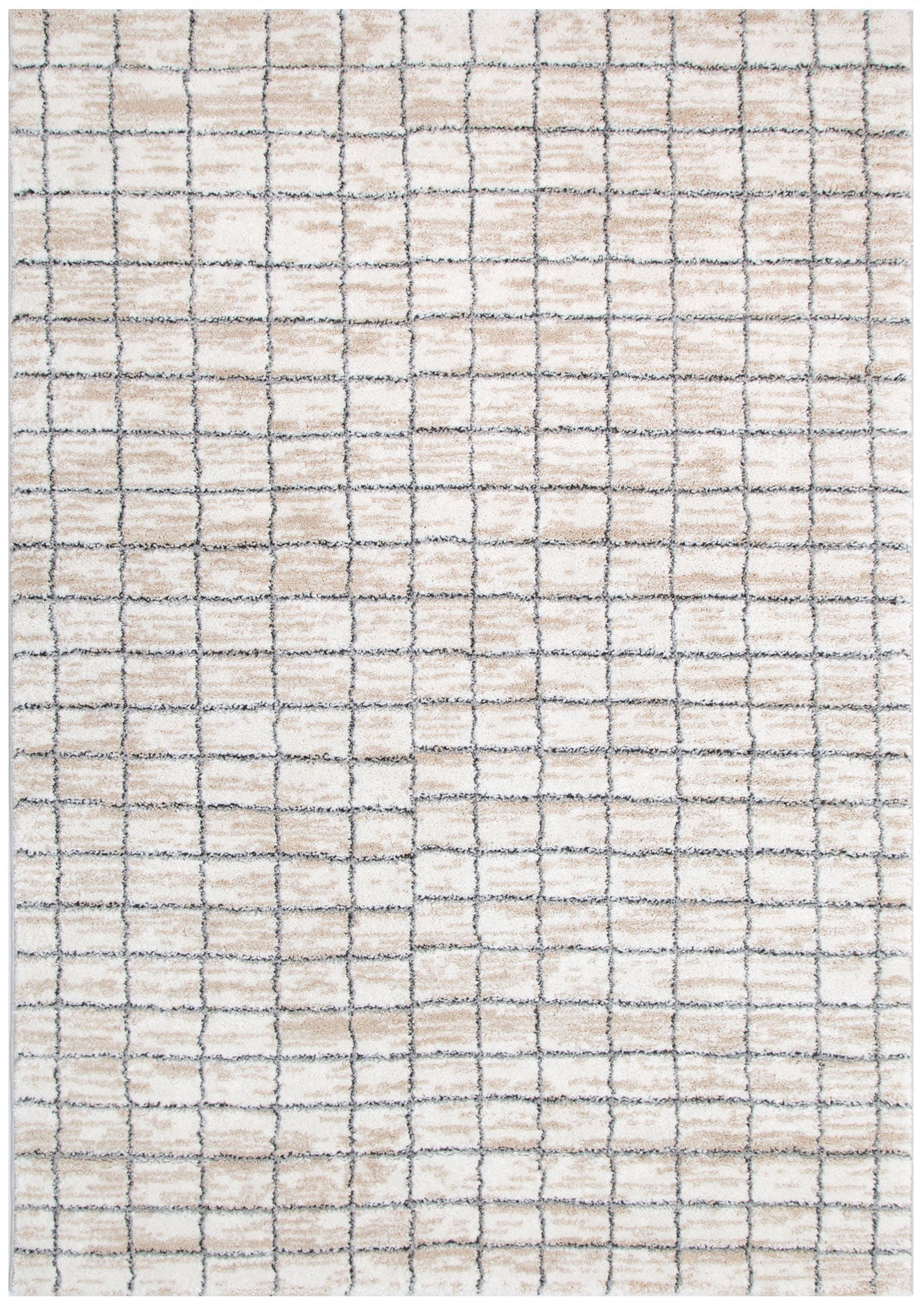 Nola Clean Lines Neutral Rug - N004.