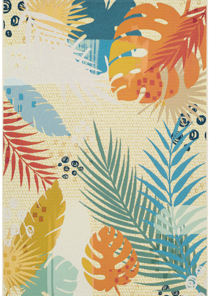 Paradise Sunset - Multi Colour indoor/outdoor rug from Vogue Rugs Australia