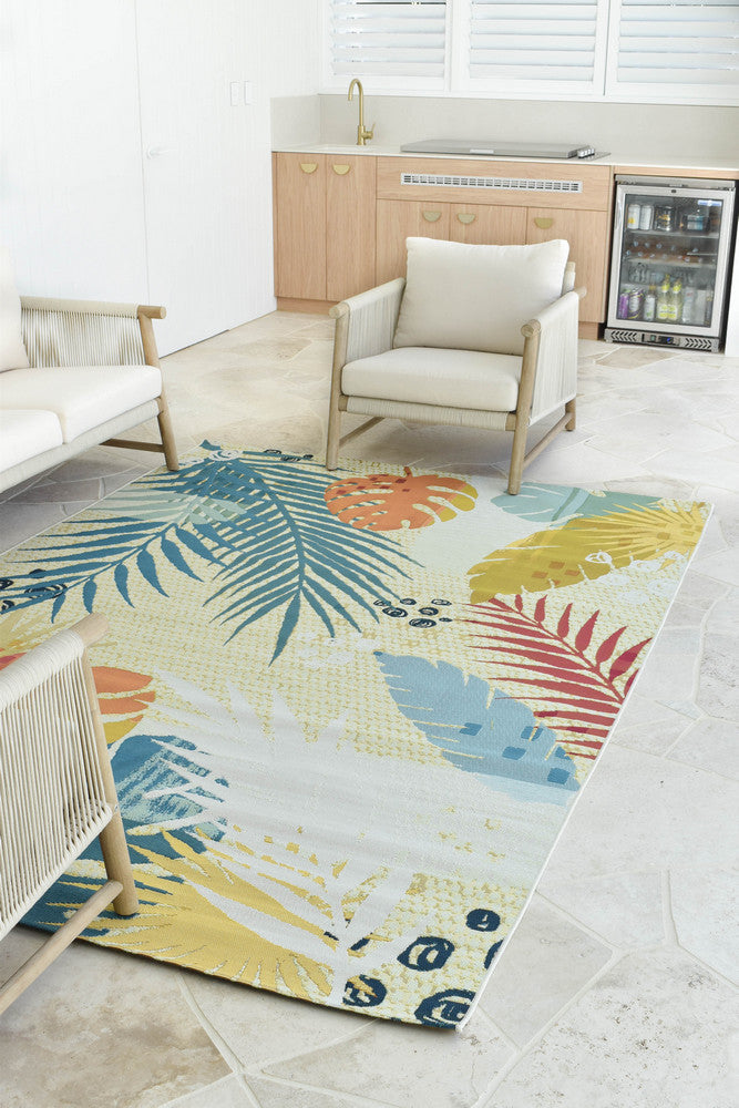 Paradise Sunset - Multi Colour indoor/outdoor rug from Vogue Rugs Australia