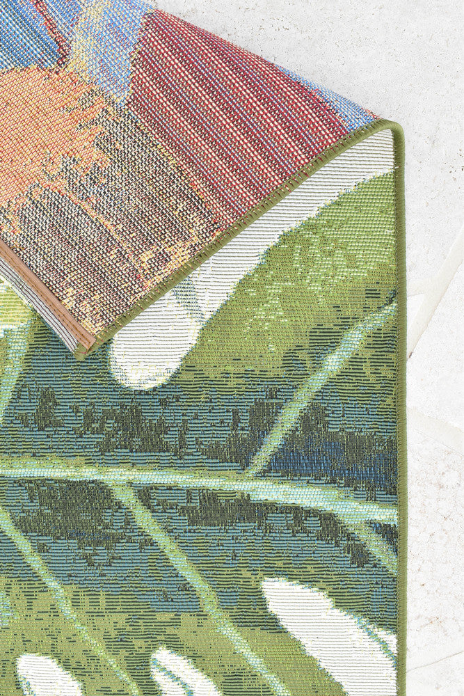 Paradise Tropics - Cream indoor/outdoor rug from Vogue Rugs Australia