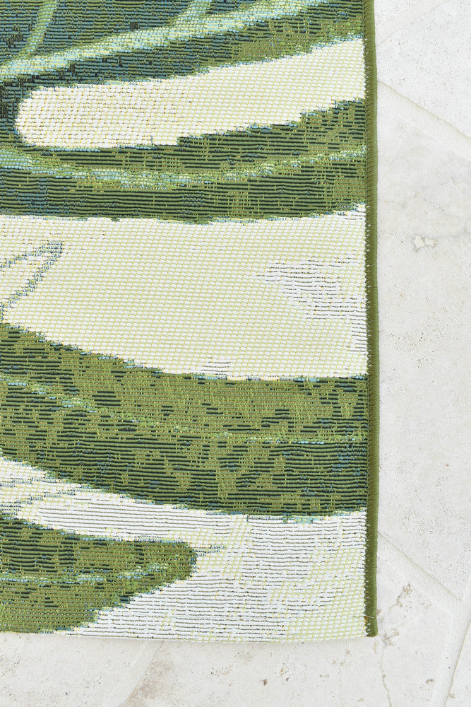 Paradise Tropics - Cream indoor/outdoor rug from Vogue Rugs Australia