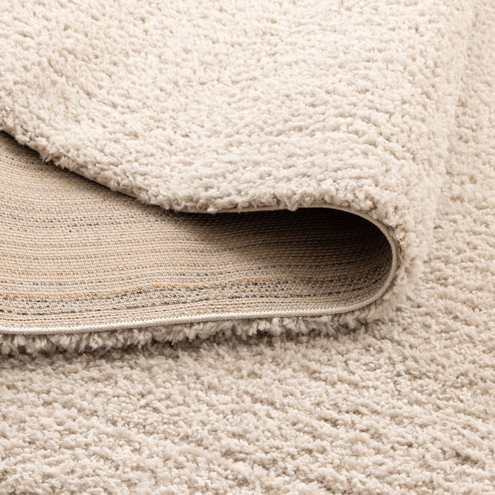 Lune Shaggy Beige Rug.