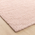 Lune Shaggy Blush Pink Rug.