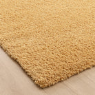 Lune Shaggy Ochre Rug.