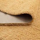 Lune Shaggy Ochre Rug.