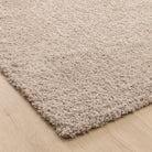 Lune Shaggy Taupe Rug.