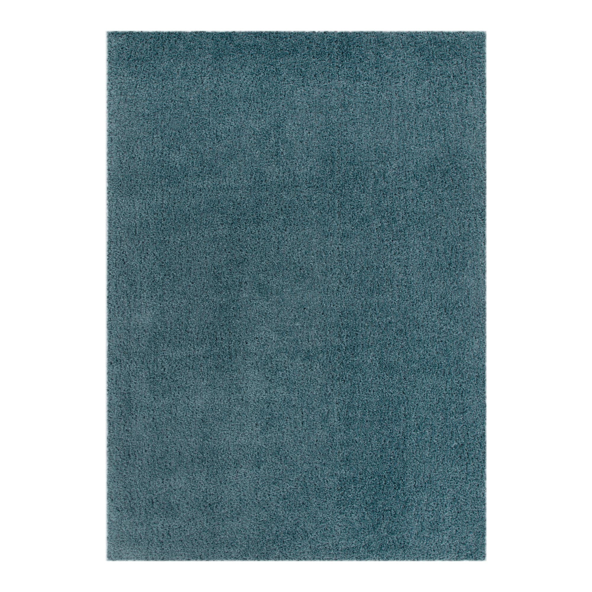 Lune Shaggy Teal Rug.