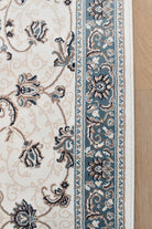 Riviera Traditional 84 Cream Blue Runner.
