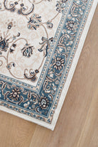 Riviera Traditional 84 Cream Blue Runner.