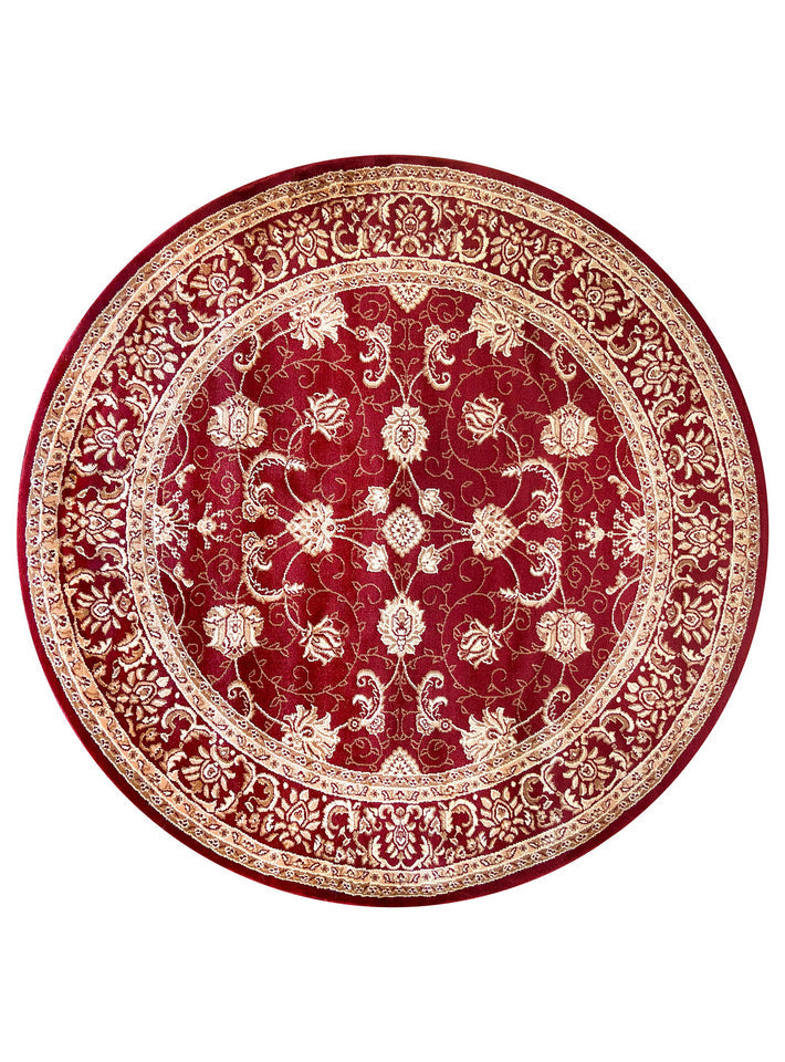 Riviera 84 Red - Red traditional rug from Vogue Rugs Australia